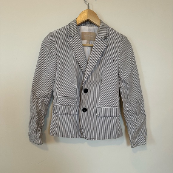 banana republic stripped jacket - Picture 1 of 2